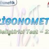 TRİGONOMETRİ / GELİŞTİRİCİ TEST – 23