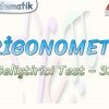 TRİGONOMETRİ / GELİŞTİRİCİ TEST – 32