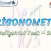 TRİGONOMETRİ / GELİŞTİRİCİ TEST – 38