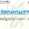 TRİGONOMETRİ / GELİŞTİRİCİ TEST – 9