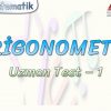 TRİGONOMETRİ / UZMAN TEST – 1