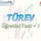 TÜREV / ÖĞRETİCİ TEST – 1