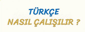 TÜRKÇE DERSİ NASIL ÇALIŞILIR