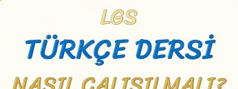 TÜRKÇE DERSİ NASIL ÇALIŞILMALI-LGS