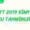 TYT 2019 KİMYA SORU TAHMİNLERİ – 1