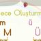 Ü VE M HARFLERİYLE HECE OLUŞTURMA