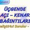 ÜÇGENDE AÇI – KENAR BAĞINTILARI / GELİŞTİRİCİ SORULAR  – 2