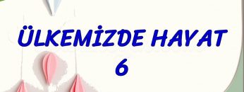 ÜLKEMİZDE HAYAT – 6