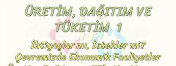 ÜRETİM, TÜKETİM VE DAĞITIM – 1