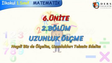UZUNLUKLARI TAHMİN EDELİM