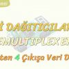 VERİ DAĞITICILAR – 1 / 1 GİRİŞ DÖRT ÇIKIŞ VERİ DAĞITICI