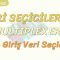VERİ SEÇİCİLER – 1 / 4 GİRİŞ VERİ SEÇİCİ