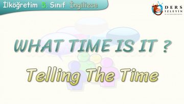 WHAT TIME IS IT / TELLING THE TIME