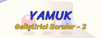 YAMUK / GELİŞTİRİCİ SORULAR – 2