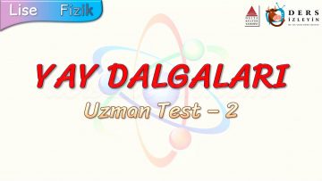 YAY DALGALARI / UZMAN TEST – 2