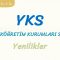 YKS DEKİ YENİLİKLER