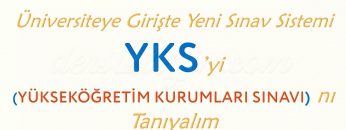 YÜKSEKÖĞRETİM KURUMLARI SINAVI TANITIMI