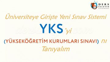YÜKSEKÖĞRETİM KURUMLARI SINAVI TANITIMI