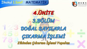 ZİHİNDEN ÇIKARMA İŞLEMİ