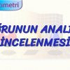 DOĞRUNUN ANALİTİK İNCELENMESİ