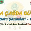 ORTA ÇAĞDA DÜNYA / SORU ÇÖZÜMLERİ – 1 (AYT)
