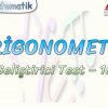 TRİGONOMETRİ / GELİŞTİRİCİ TEST – 16