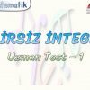 BELİRSİZ İNTEGRAL / UZMAN TEST – 1