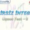 BELİRSİZ İNTEGRAL / UZMAN TEST – 2