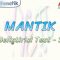 MANTIK / GELİŞTİRİCİ TEST – 3