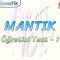 MANTIK / ÖĞRETİCİ TEST – 1