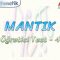 MANTIK / ÖĞRETİCİ TEST – 4