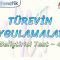 TÜREVİN UYGULAMALARI / GELİŞTİRİCİ TEST – 4