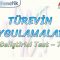 TÜREVİN UYGULAMALARI / GELİŞTİRİCİ TEST – 7