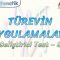 TÜREVİN UYGULAMALARI / GELİŞTİRİCİ TEST -8