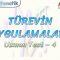 TÜREVİN UYGULAMALARI / UZMAN TEST – 4