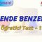 ÜÇGENDE BENZERLİK / ÖĞRETİCİ TEST  – 1 (TYT)