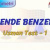 ÜÇGENDE BENZERLİK / UZMAN TEST  – 1 (TYT)