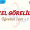 ÖZEL GÖRELİLİK / ÖĞRETİCİ TEST – 1