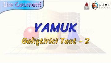 YAMUK / GELİŞTİRİCİ TEST – 2 (TYT)