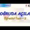 DOĞRUDA AÇILAR / ÖĞRETİCİ TEST – 2 (AYT)