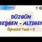 DÜZGÜN BEŞGEN – ALTIGEN / ÖĞRETİCİ TEST – 2 (TYT)