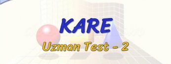 KARE / UZMAN TEST – 2 (TYT)