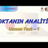 NOKTANIN ANALİTİĞİ / UZMAN TEST – 1 (TYT)