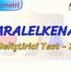 PARALELKENAR / GELİŞTİRİCİ TEST – 2 (TYT)