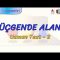 ÜÇGENDE ALAN / UZMAN TEST – 2 (TYT)