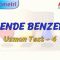 ÜÇGENDE BENZERLİK / UZMAN TEST – 4 (TYT)