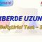 ÇEMBERDE UZUNLUK / GELİŞTİRİCİ TEST – 2 (TYT)