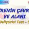 DAİRENİN ÇEVRESİ VE ALANI / GELİŞTİRİCİ TEST –  3 (TYT)