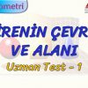 DAİRENİN ÇEVRESİ VE ALANI / UZMAN TEST –  1 (TYT)