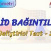 ÖKLİD BAĞINTILARI / GELİŞTİRİCİ TEST – 2 (AYT)